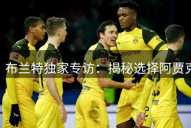 布兰特独家专访：揭秘选择阿贾克斯的三大关键因素